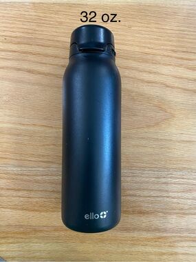 Ello 32 oz Black Insulated Water Bottle